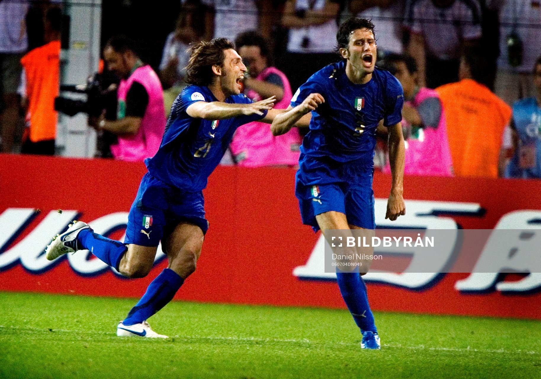 Jubel i Italien