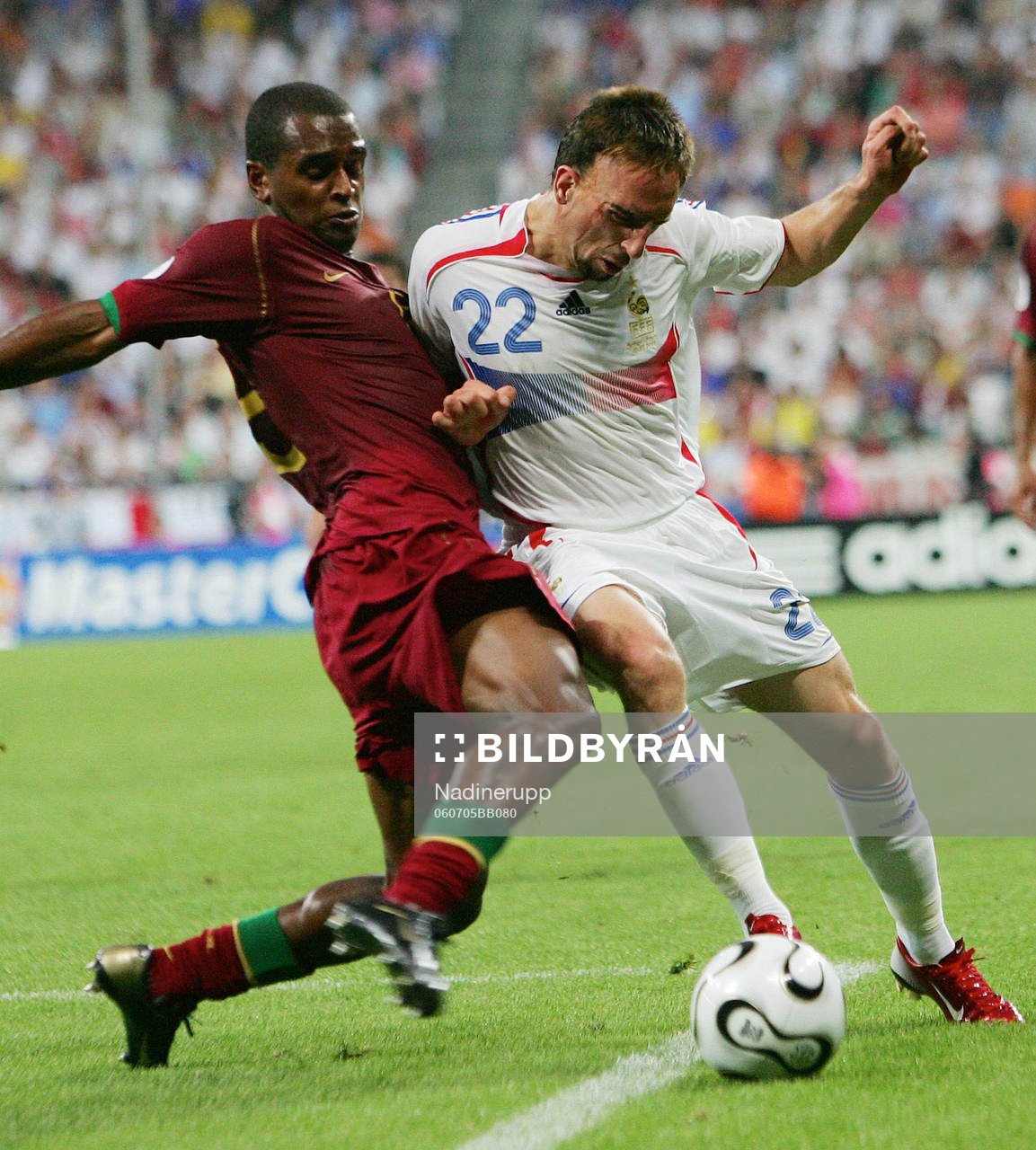 Miguel och Franck Ribery