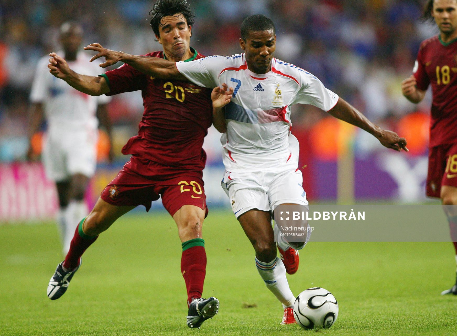 Deco och Florent Malouda
