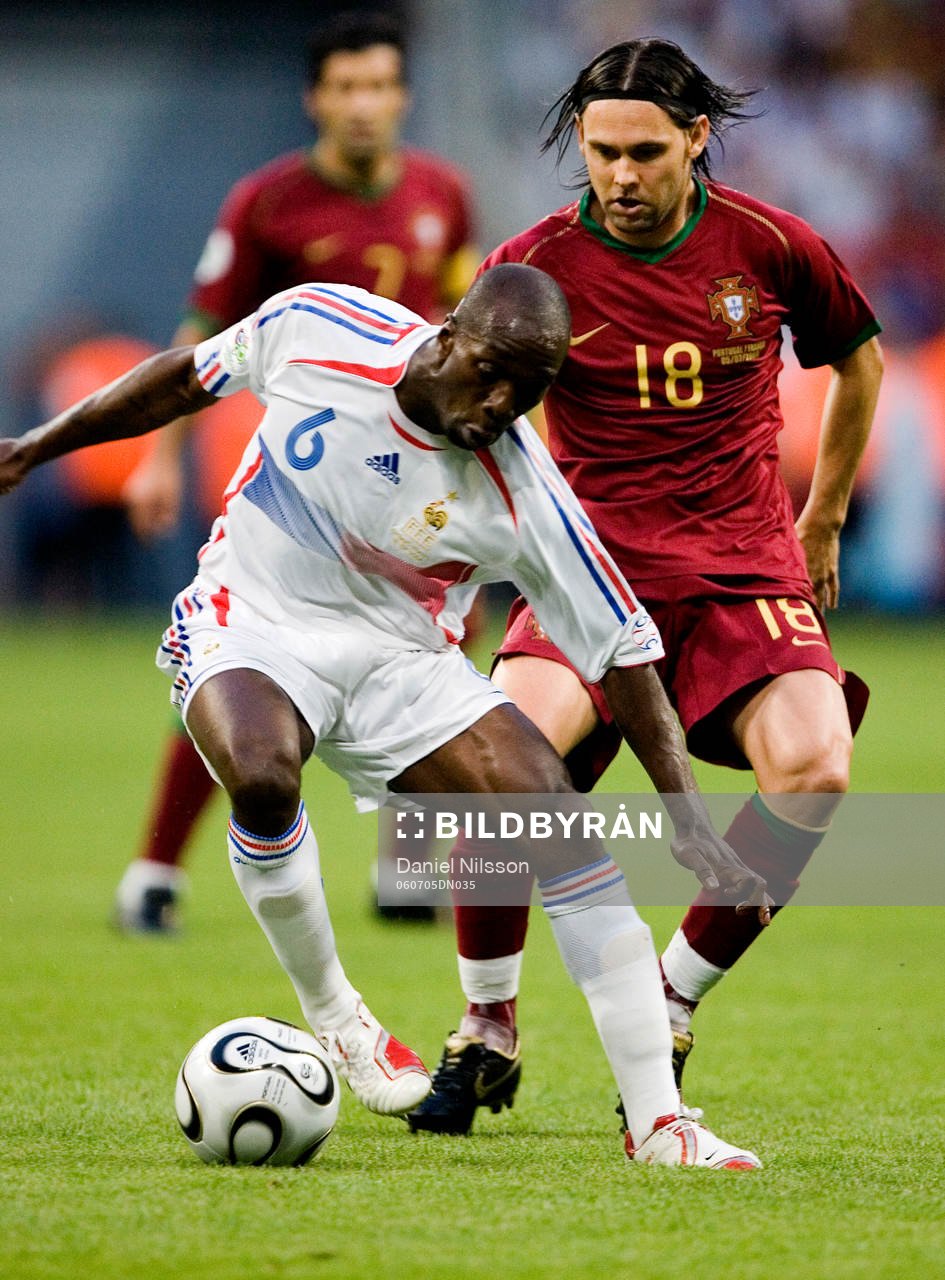 Claude Makelele, Frankrike och Maniche, Portugal