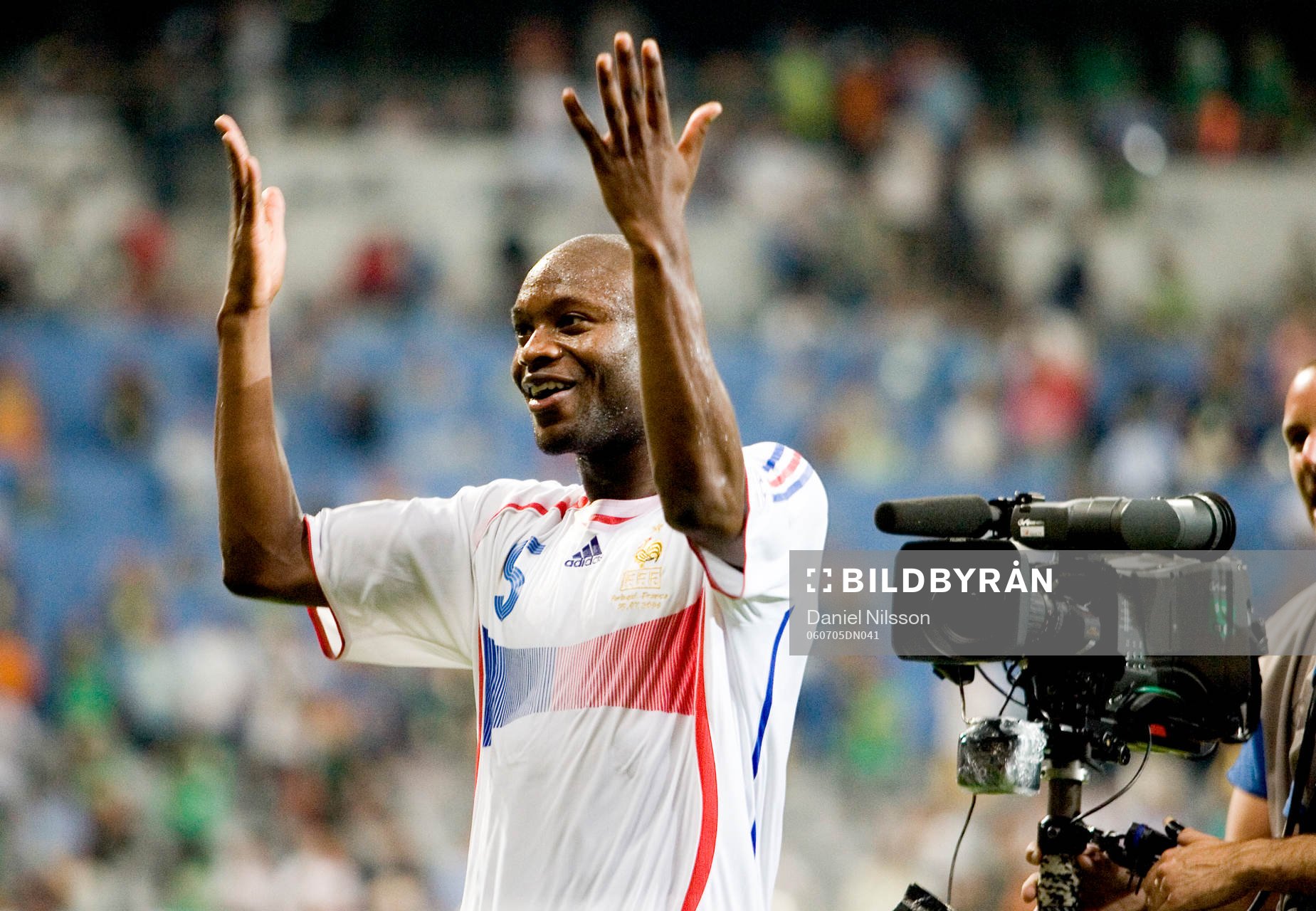 William Gallas, Frankrike, jubel