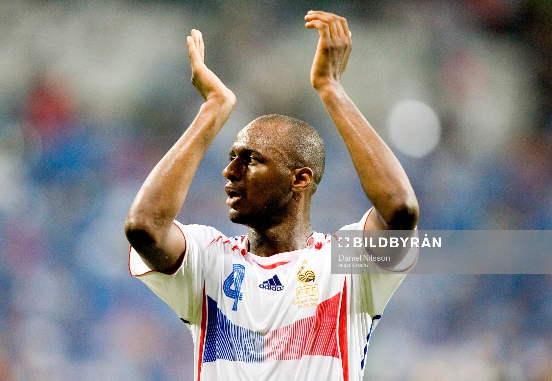 Patrick Vieira, Frankrike, jubel