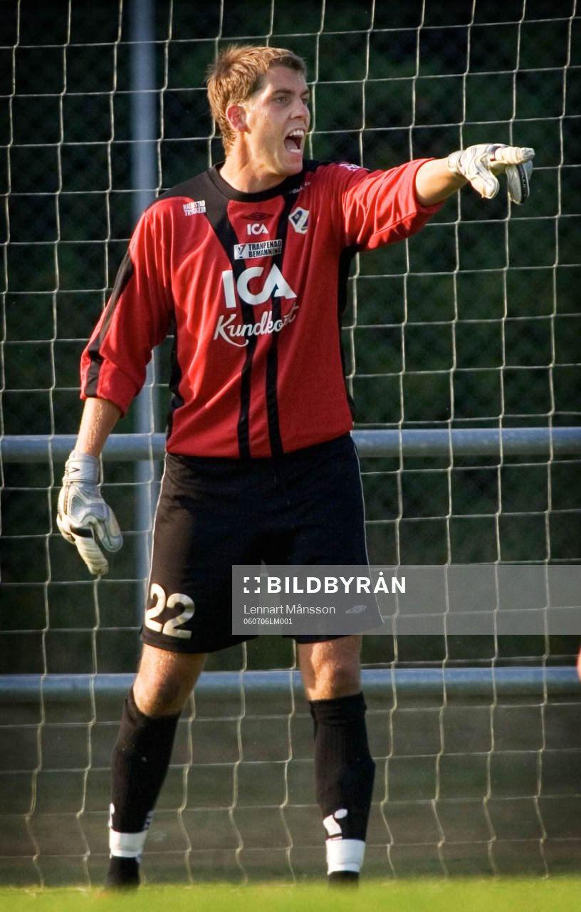 Marcus Sahlman, målvakt, Halmstad