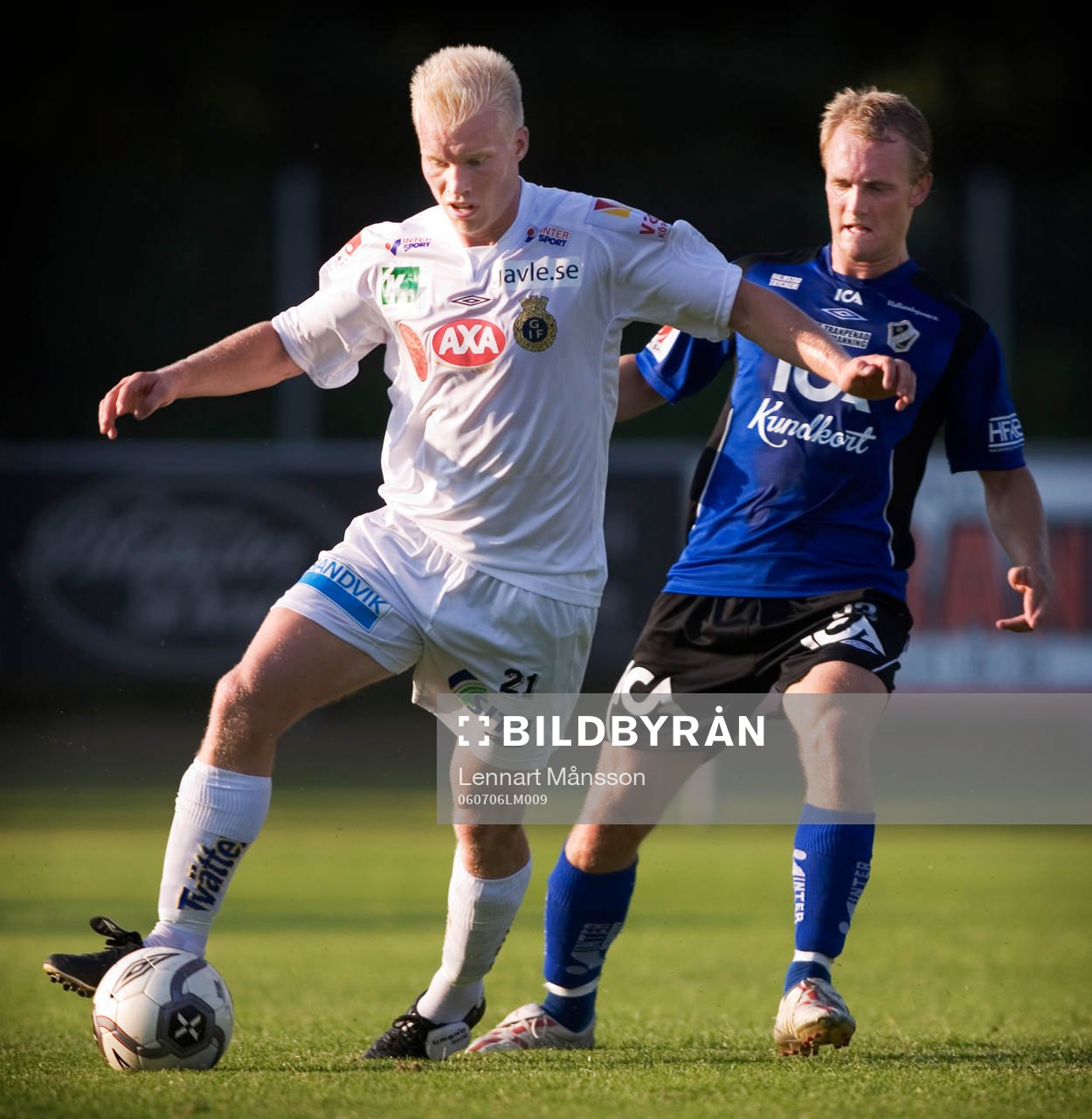 Benny Mattsson, Gefle har Emil Jensen, Halmstad i ryggen