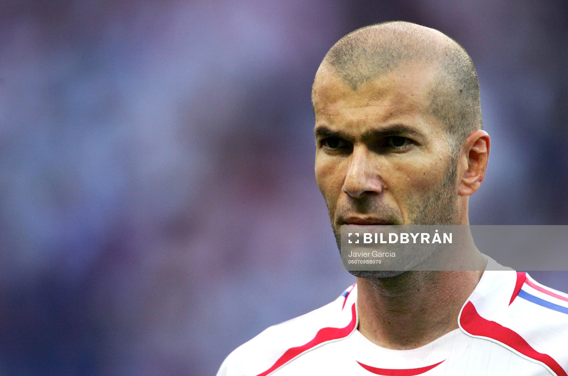 Zinedine Zidane, Frankrike, porträtt