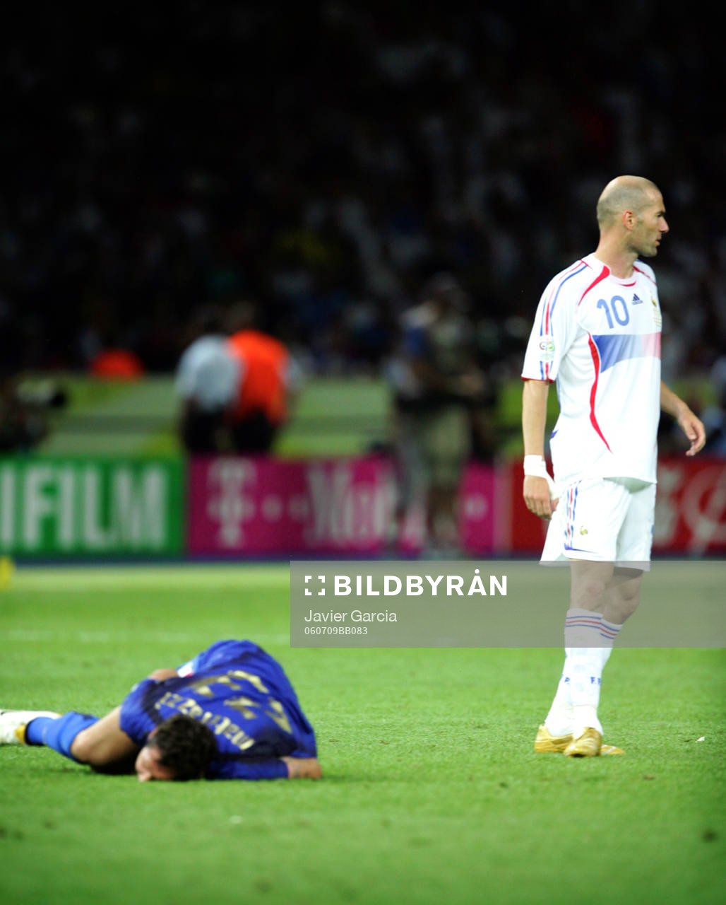 Marco Materazzi, Iatlien, skada, smärta