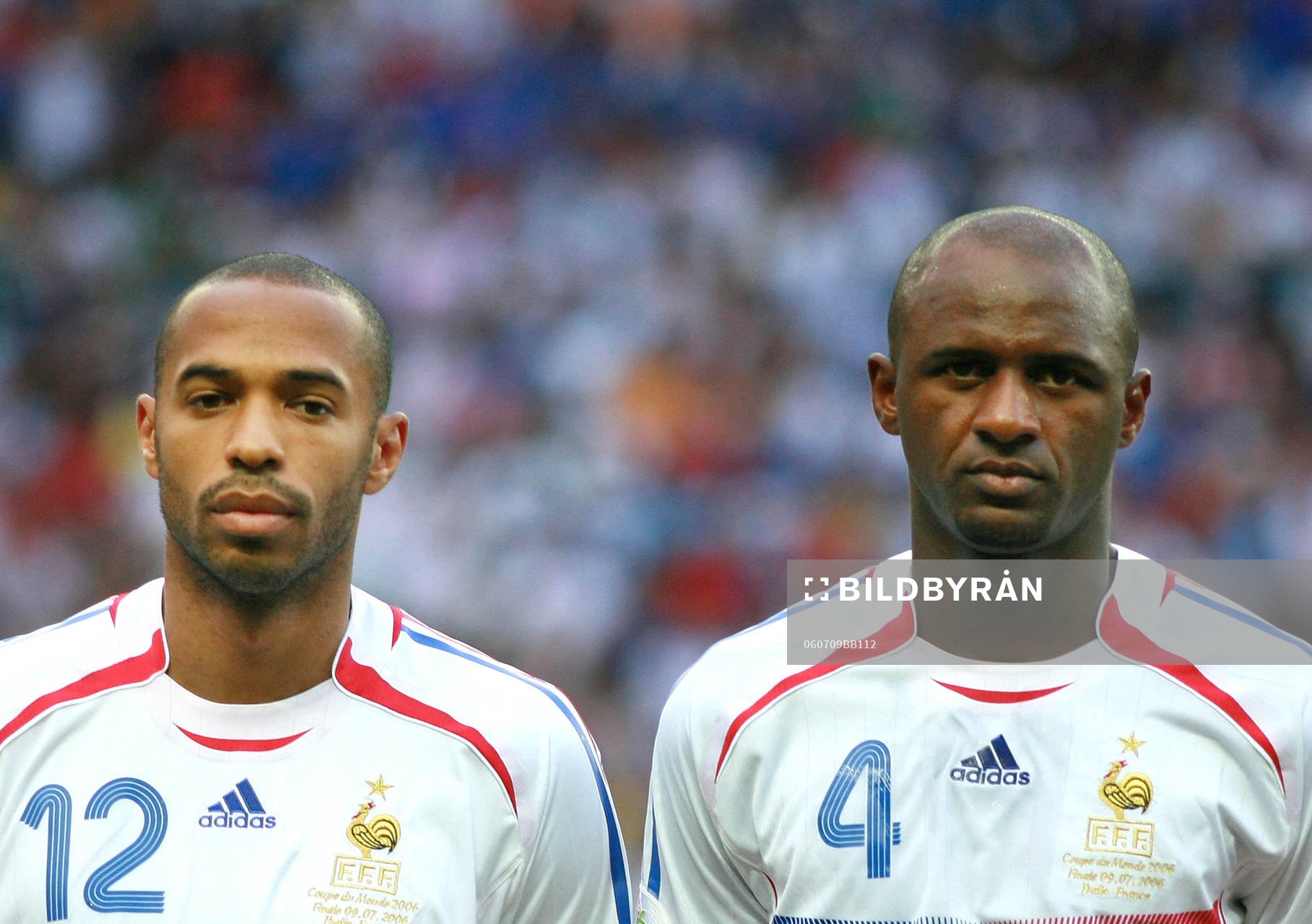 Thierry Henry och Patrick Vieira, Frankrike