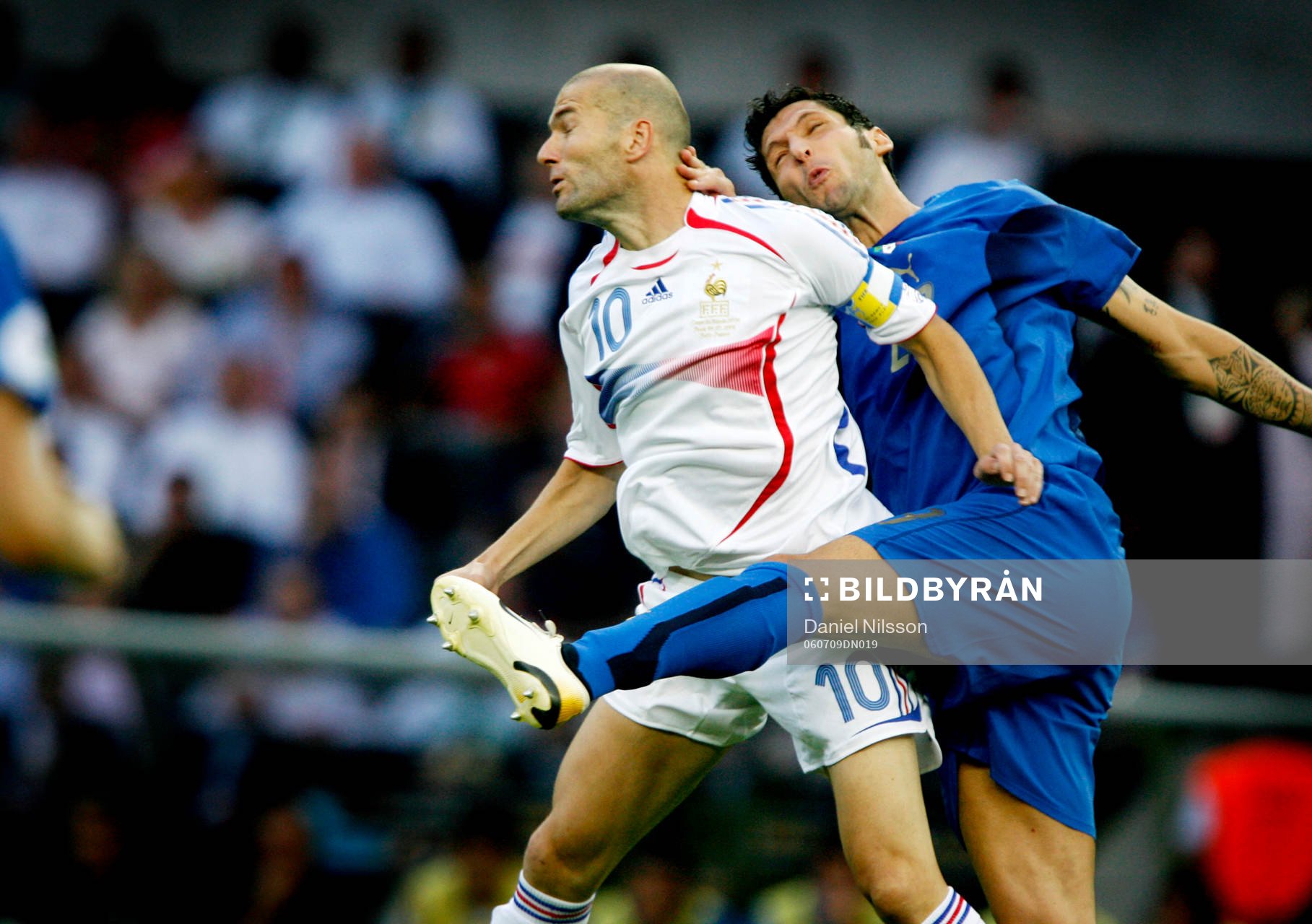 Zinedine Zidane, Frankrike Marco Materazzi, Italien