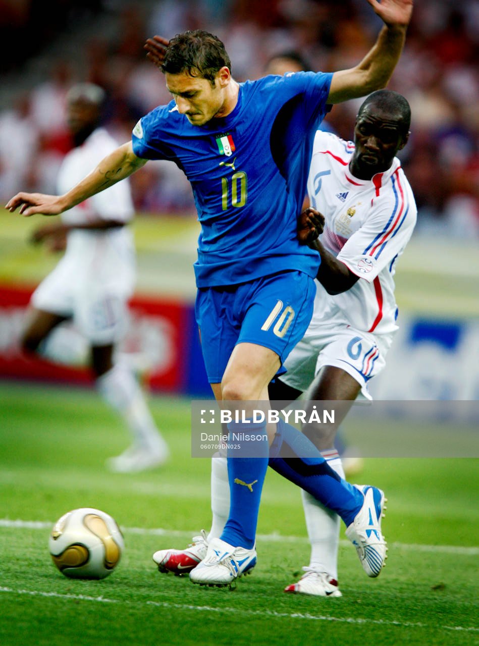 Francesco Totti, Italien och Calude Makelele, frankrike