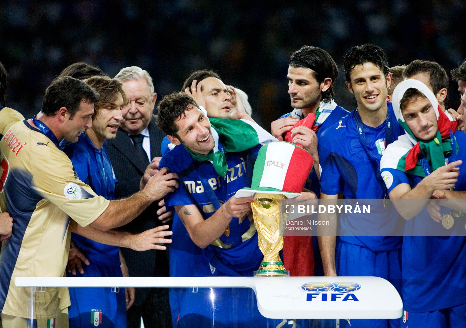 Italien är världsmästare, jubel, firande, Marco