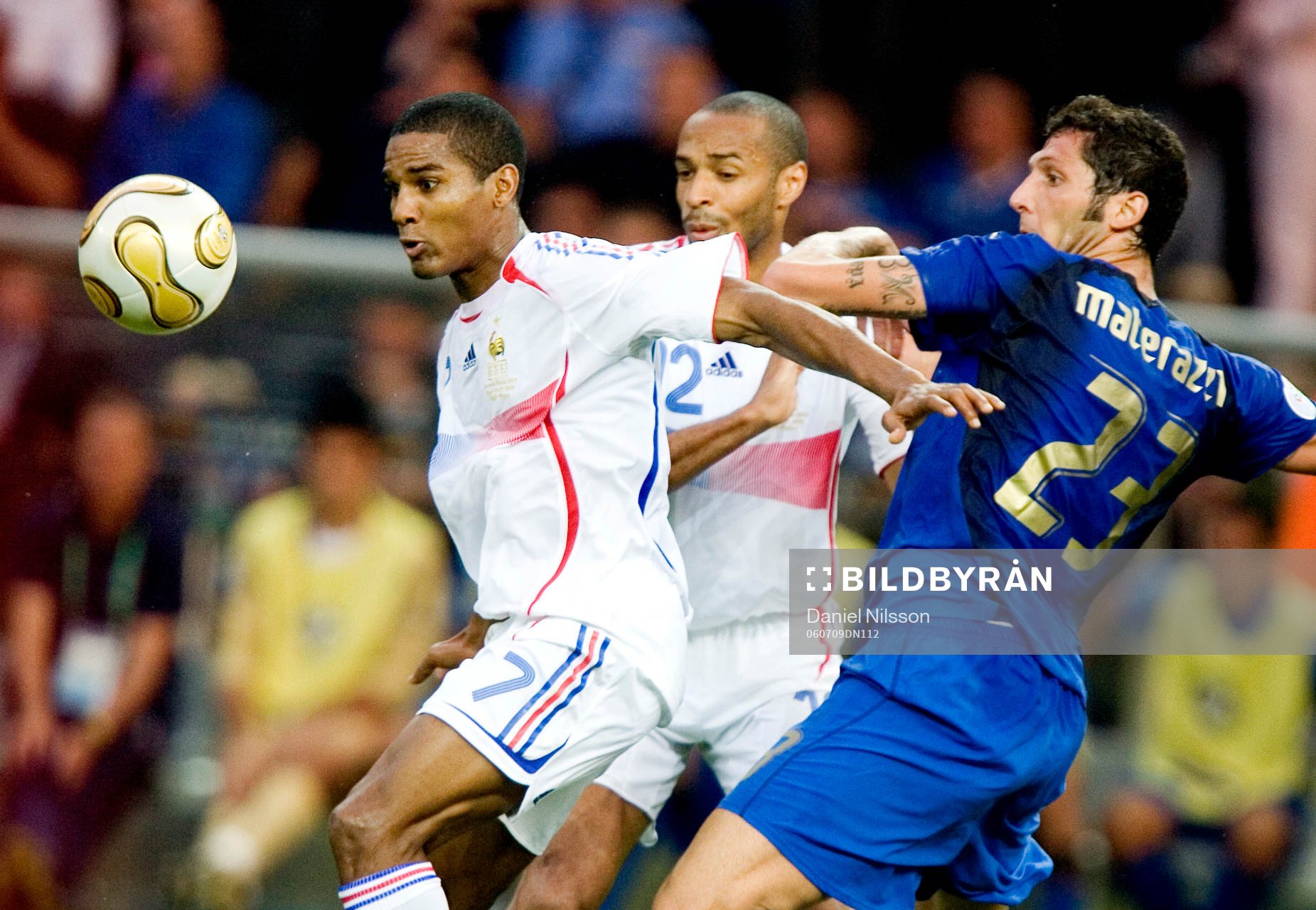 Florent Malouda och Thierry Henry, Frankrike och Marco
