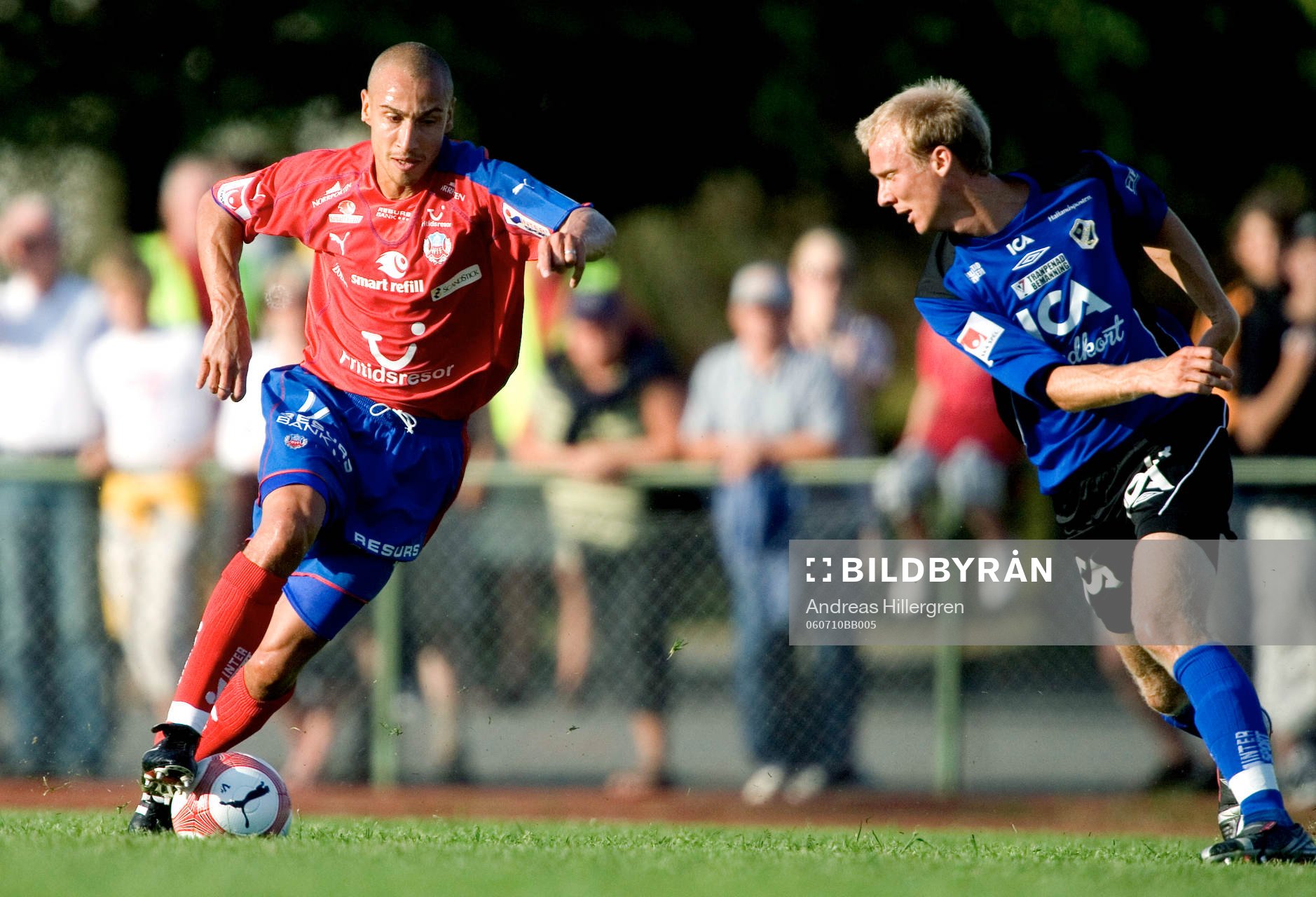 Henrik Larsson och Andreas Johansson