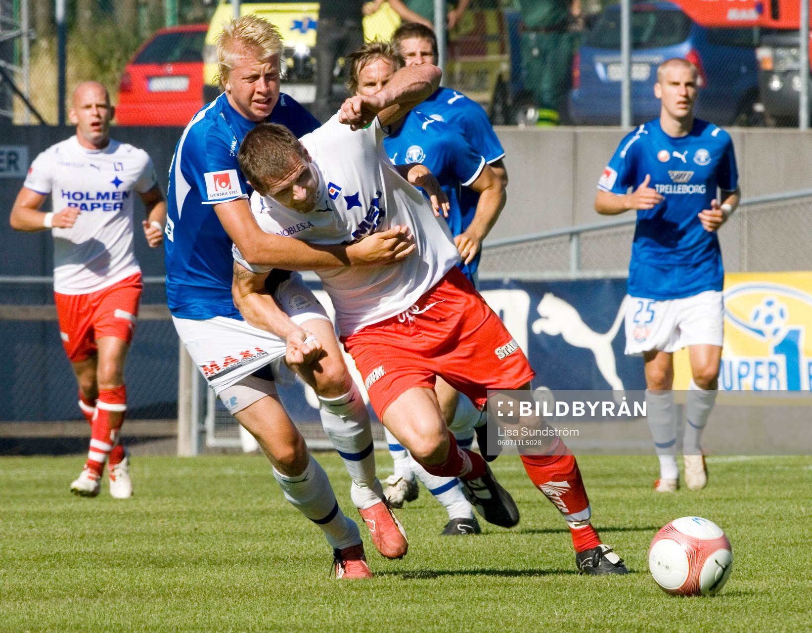 Christian Ahlström, Trelleborg håller fast