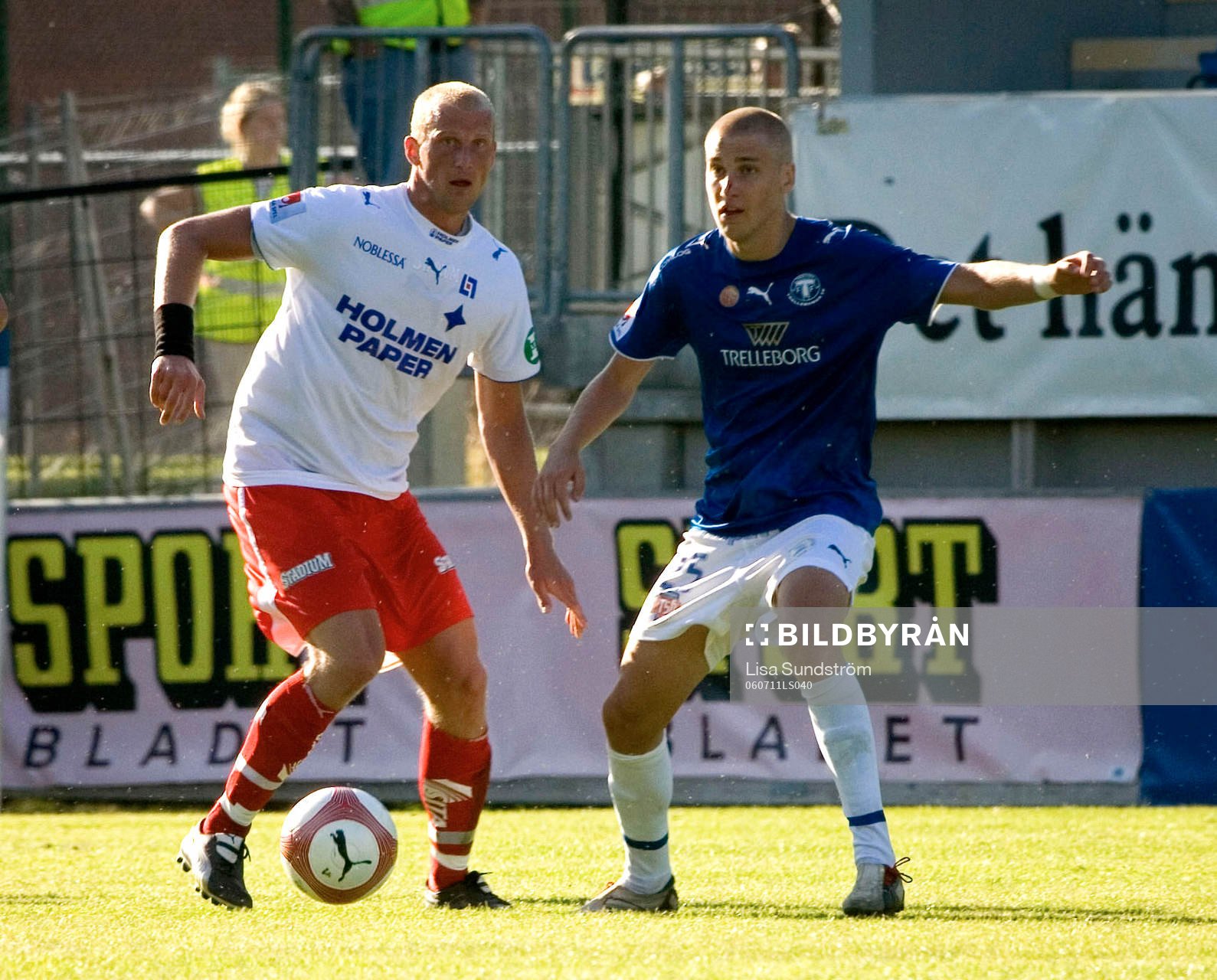 Thomas Magnusson, Norrköping och Rasmus Bengtsson,