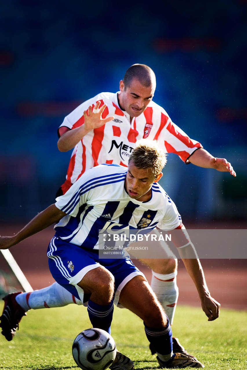 Fotboll, UEFA-cupen, kval, Göteborg - Derry
