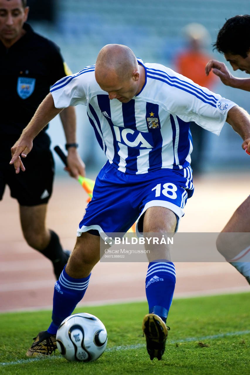 Fotboll, UEFA-cupen, kval, Göteborg - Derry