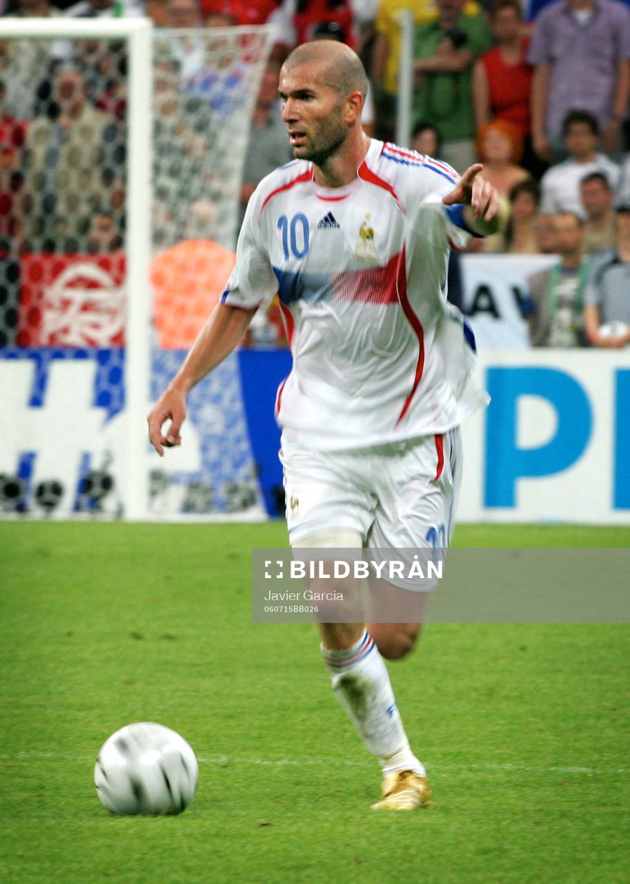 Zinedine Zidane, Frankrike