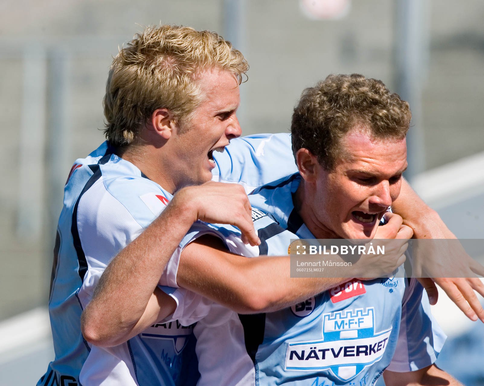 Jonatan Johansson, Malmö FF. Jubel