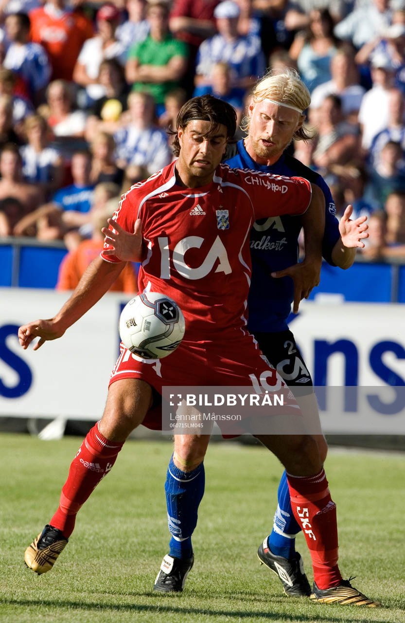 George Mourad, Göteborg och Per Johansson, Halmstad