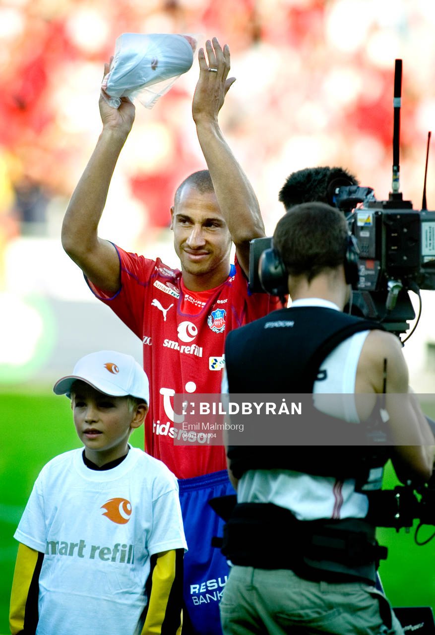 Henrik Larsson har kommit hem
