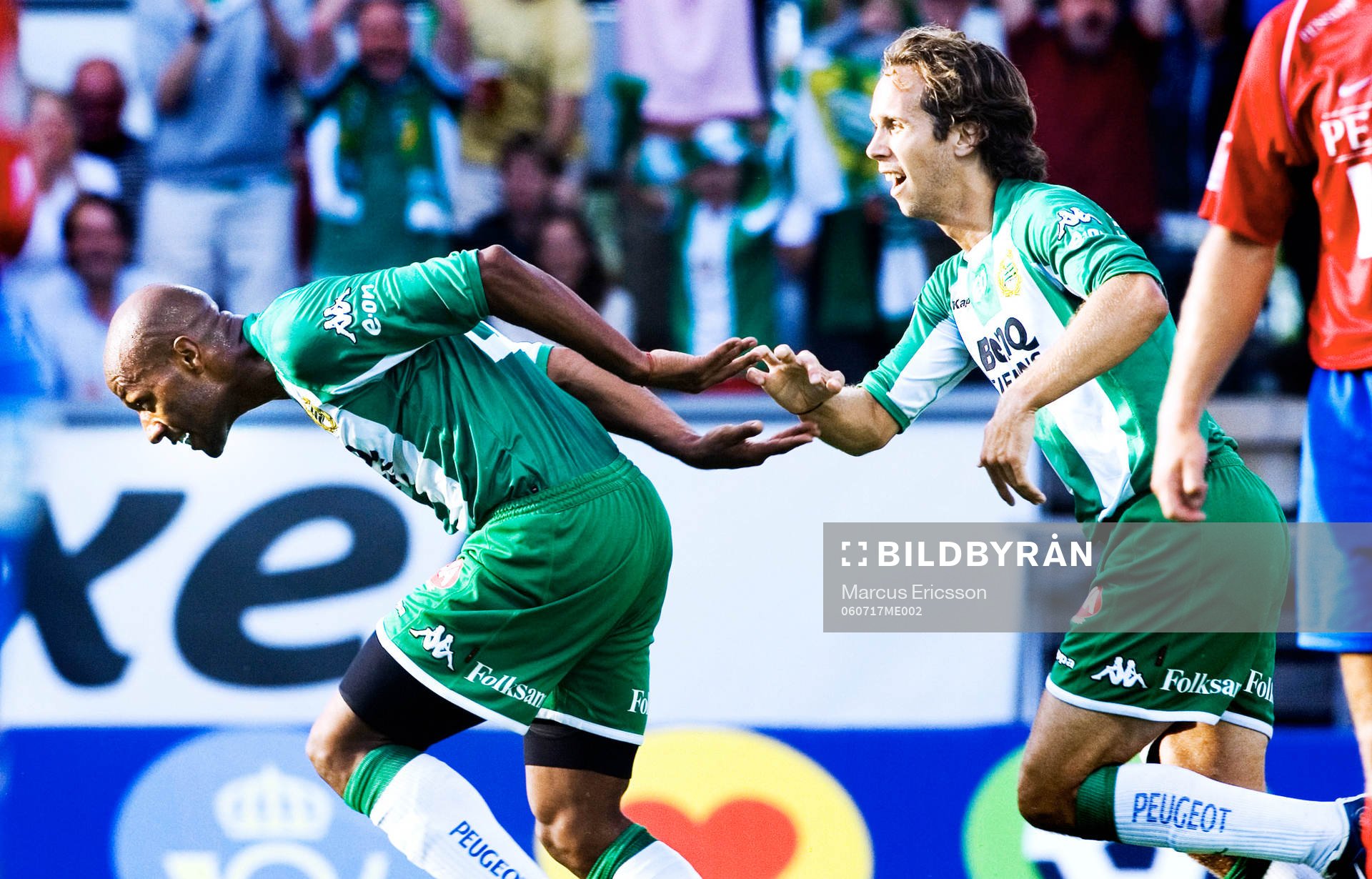 Jeffrey Aubynn och Petter Furuseth Olsen, Hammarby (Jubel)