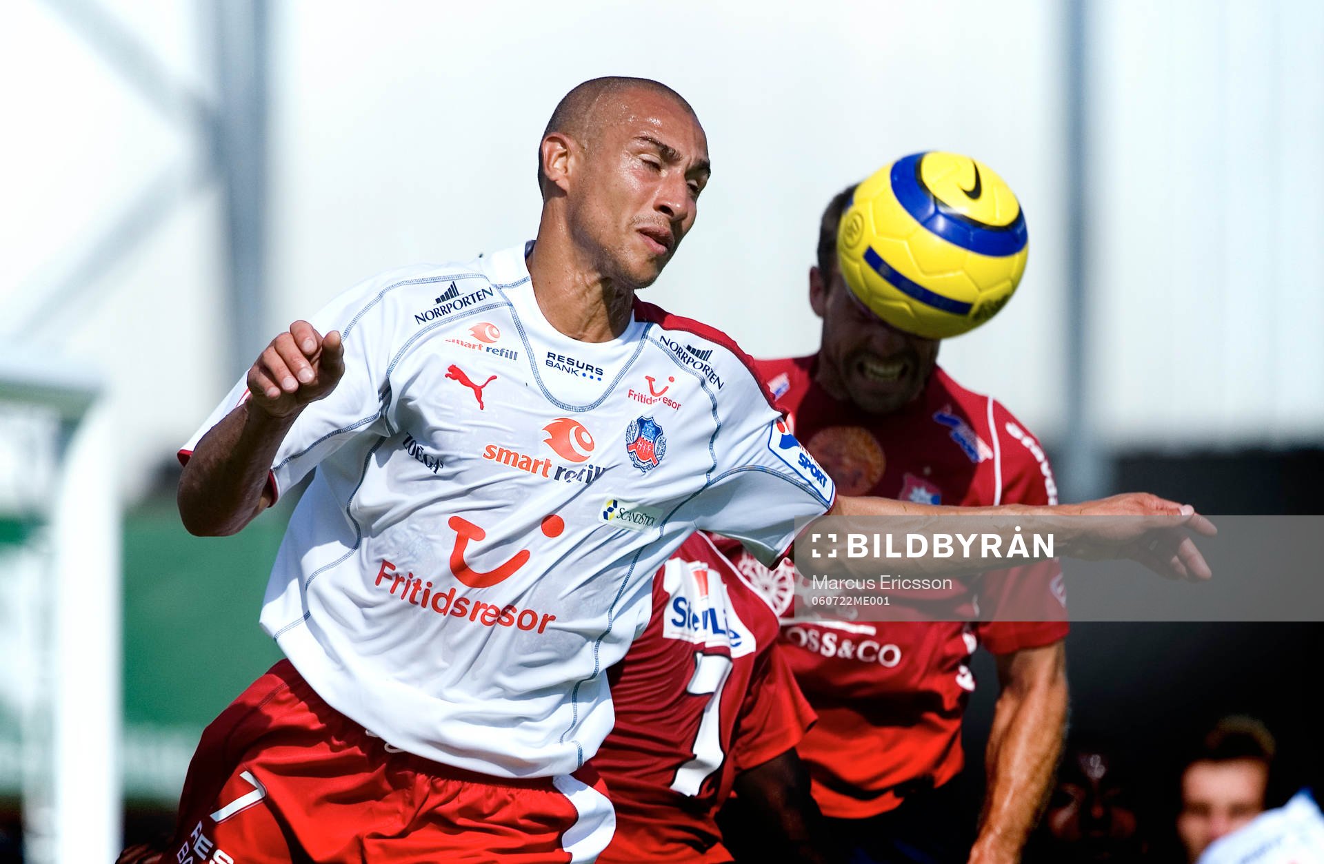 Henrik Larsson, Helsingborg går upp i nickduell