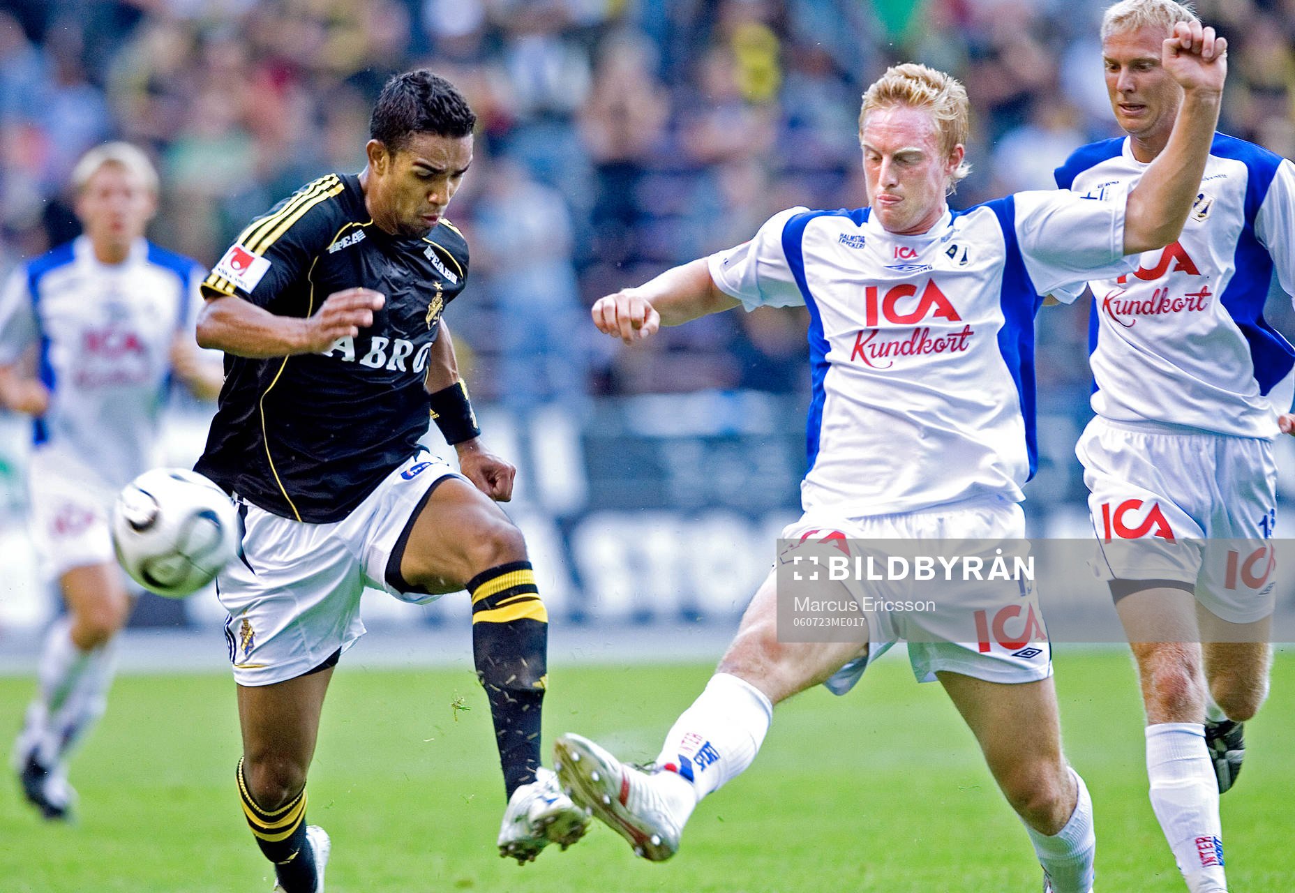 Wilton Figueiredo, AIK och Peter Larsson, Halmstad