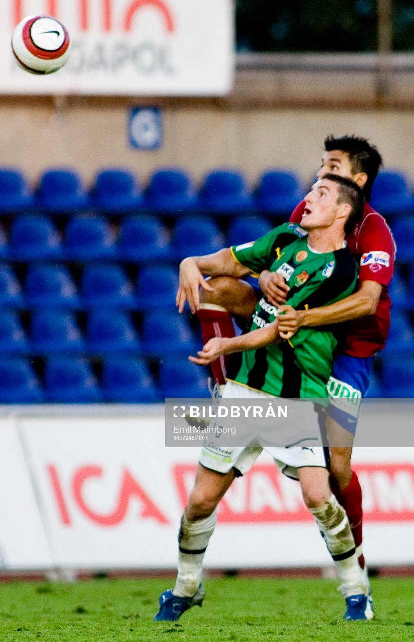 Fotboll, Allsvenskan: Öster - Gais: James Keene, Gais