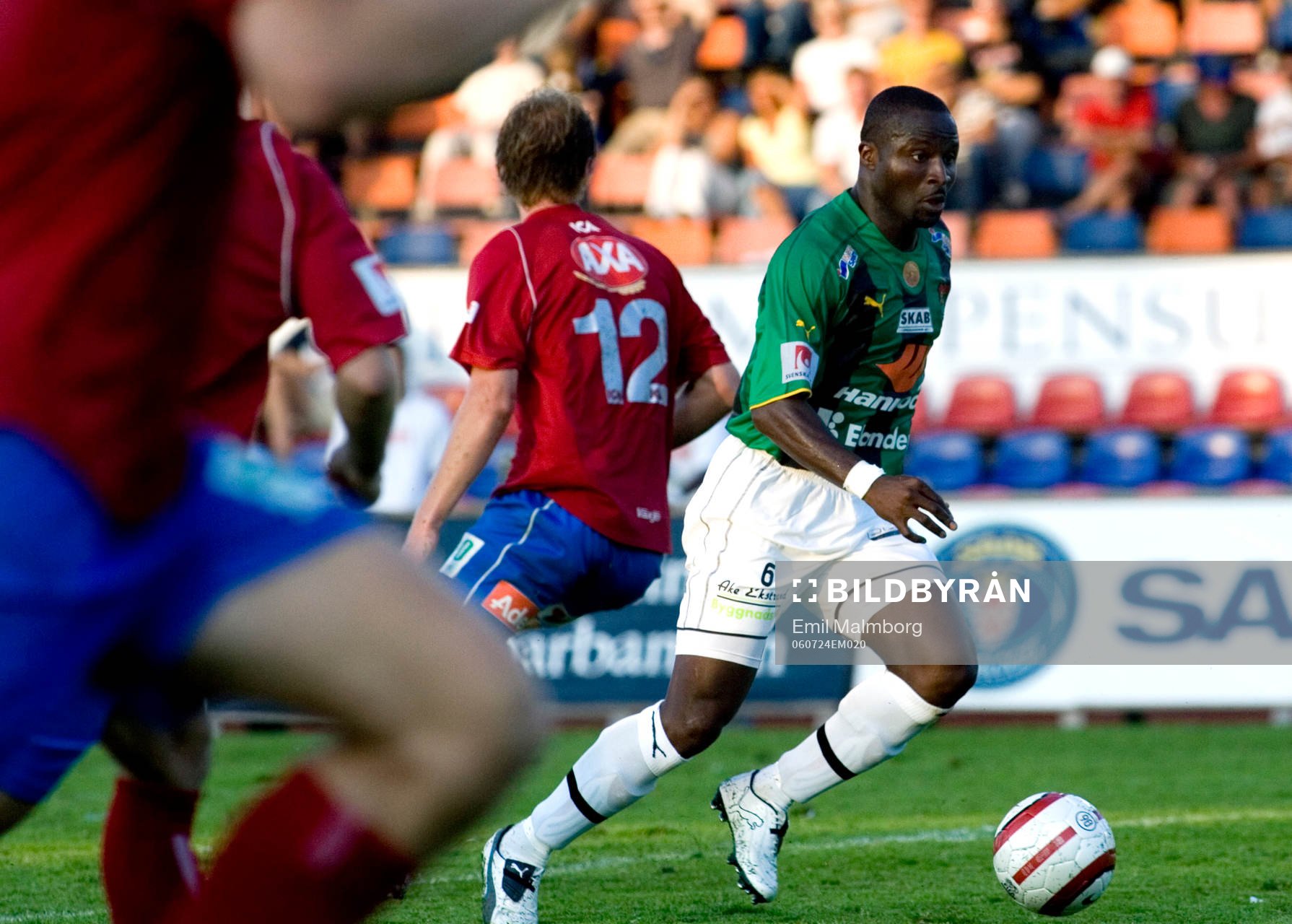 Öster - Gais: Prince Ikpe Ekong, Gais