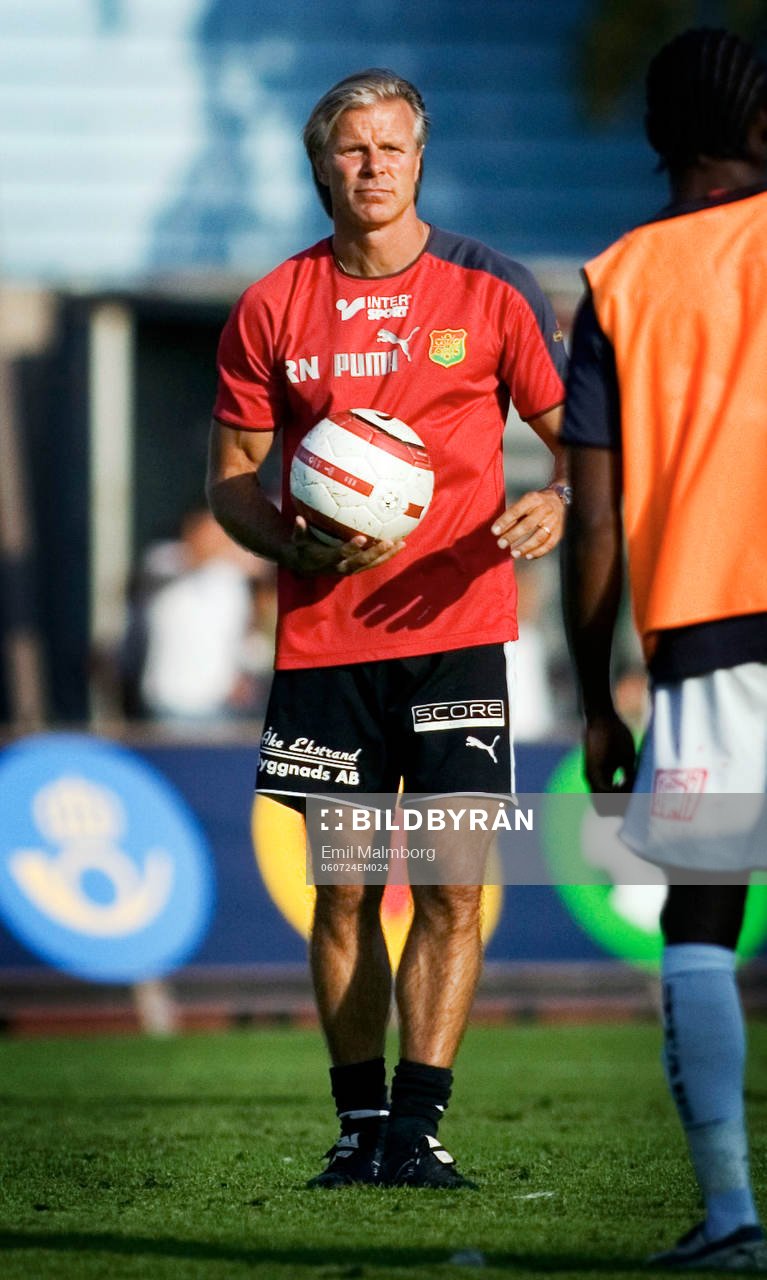 Roland Nilsson, tränare, GAIS