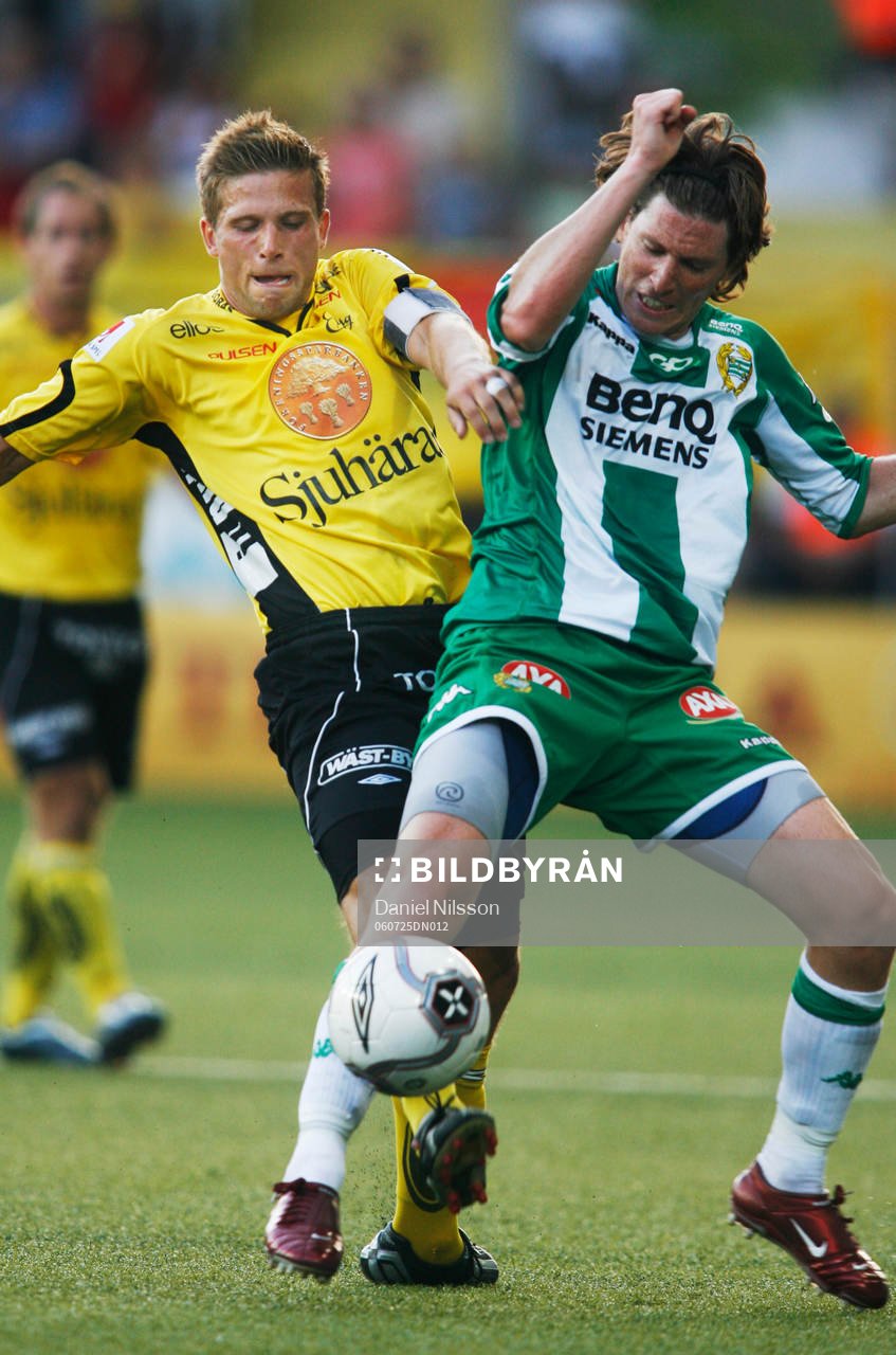 Anders Svensson, Elfsborg och Erik Fischbein, hamarby