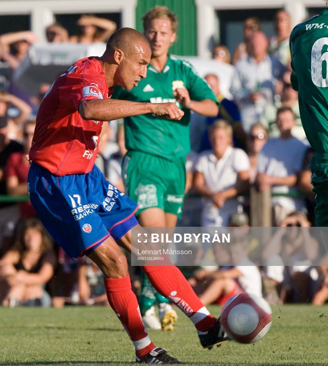 Henrik Henke Larsson drar på och han drog storpublik
