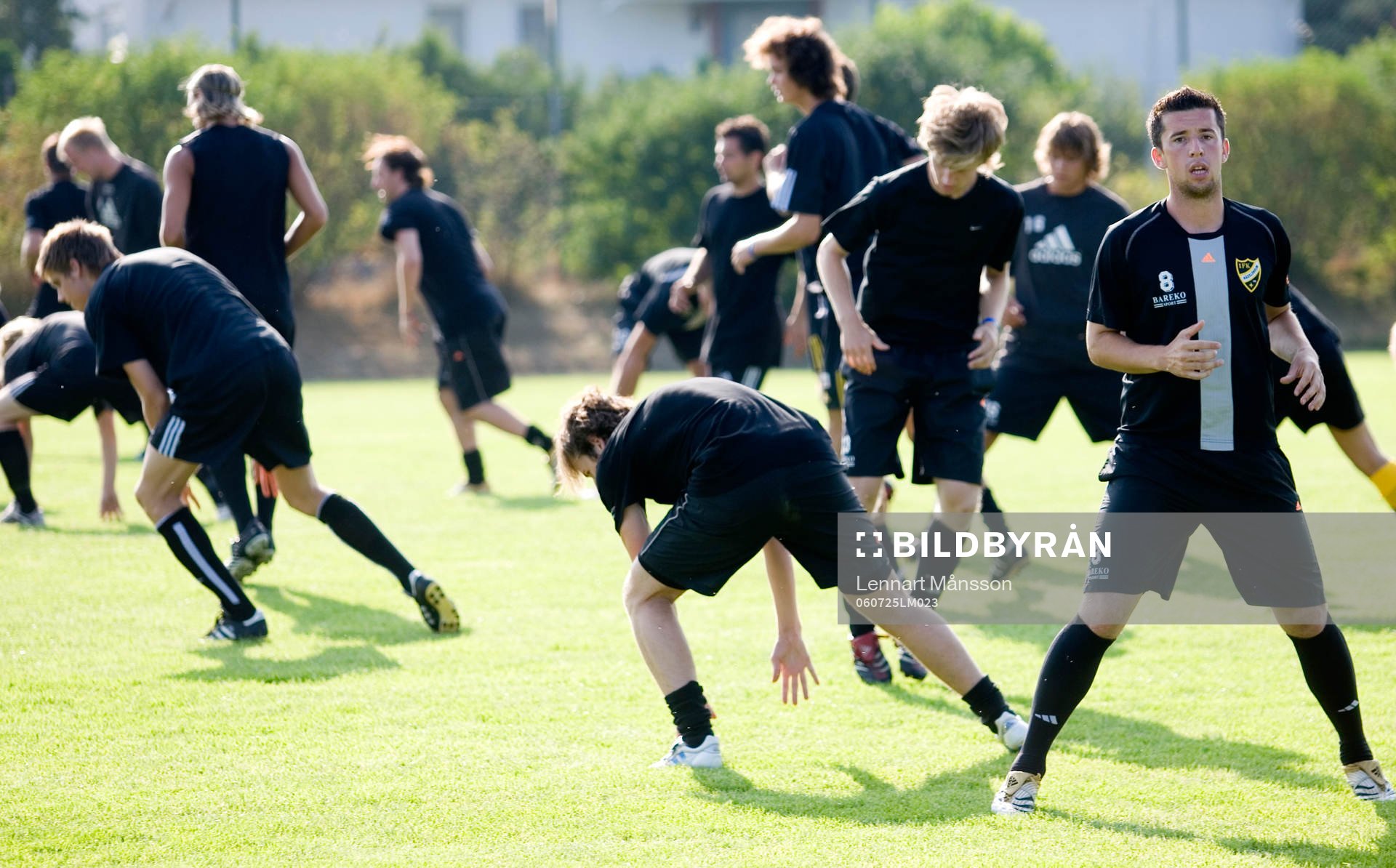 Fotboll, IFK Hässleholm, träningsläger