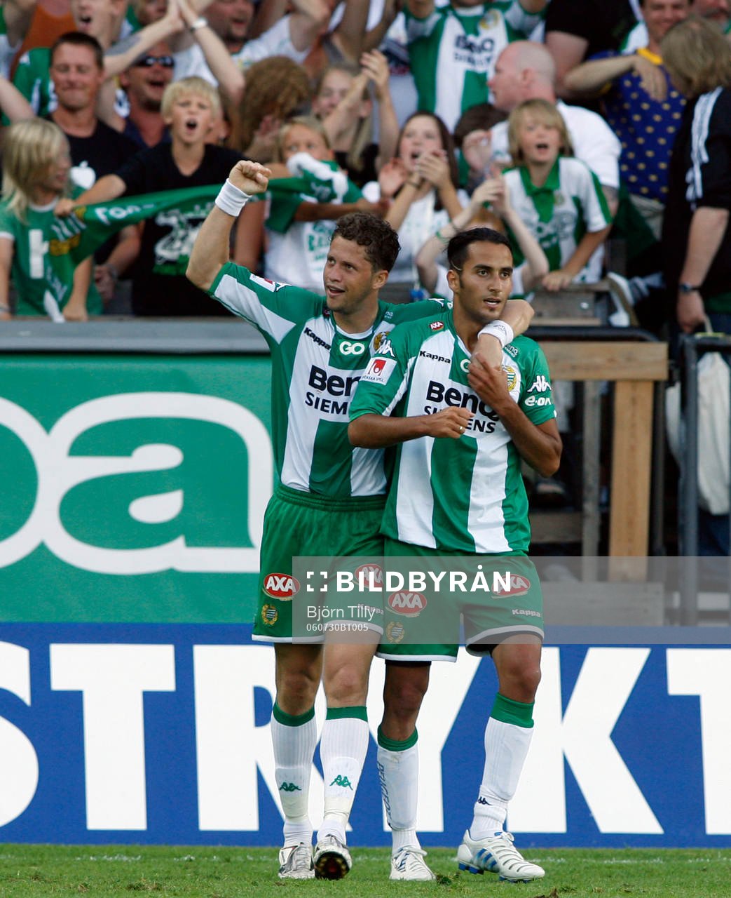 Paulinho Guará och Erkan Zengin, Hammarby