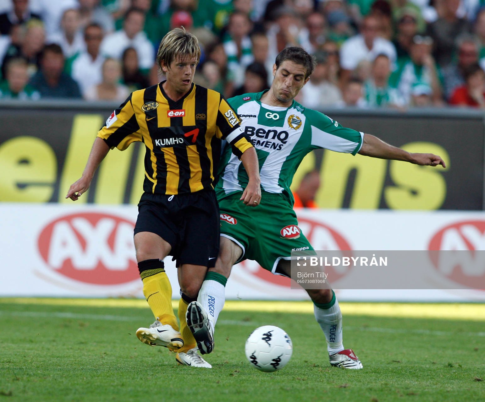 Jesper Ljung, Häcken och Sebastian Eguren, Hammarby