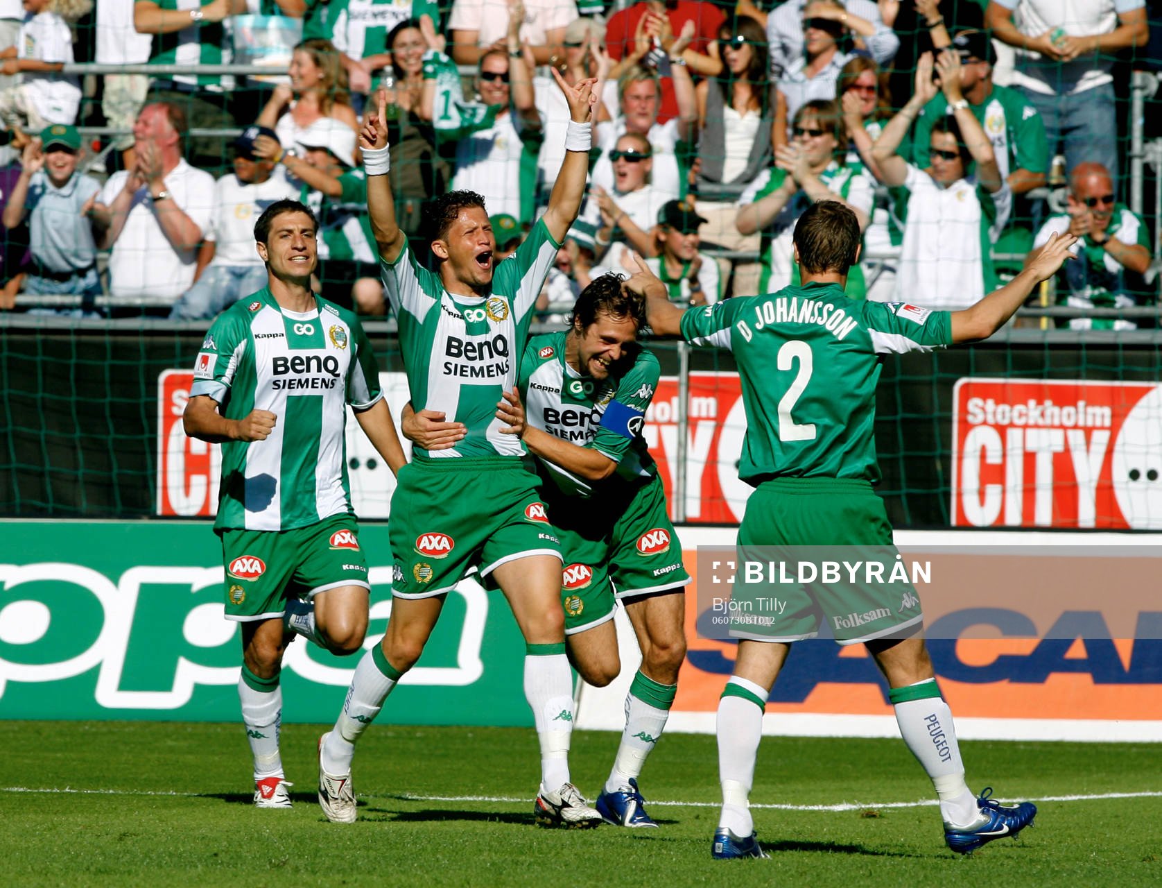 Paulinho Guará, Hammarby, jubel, glädje