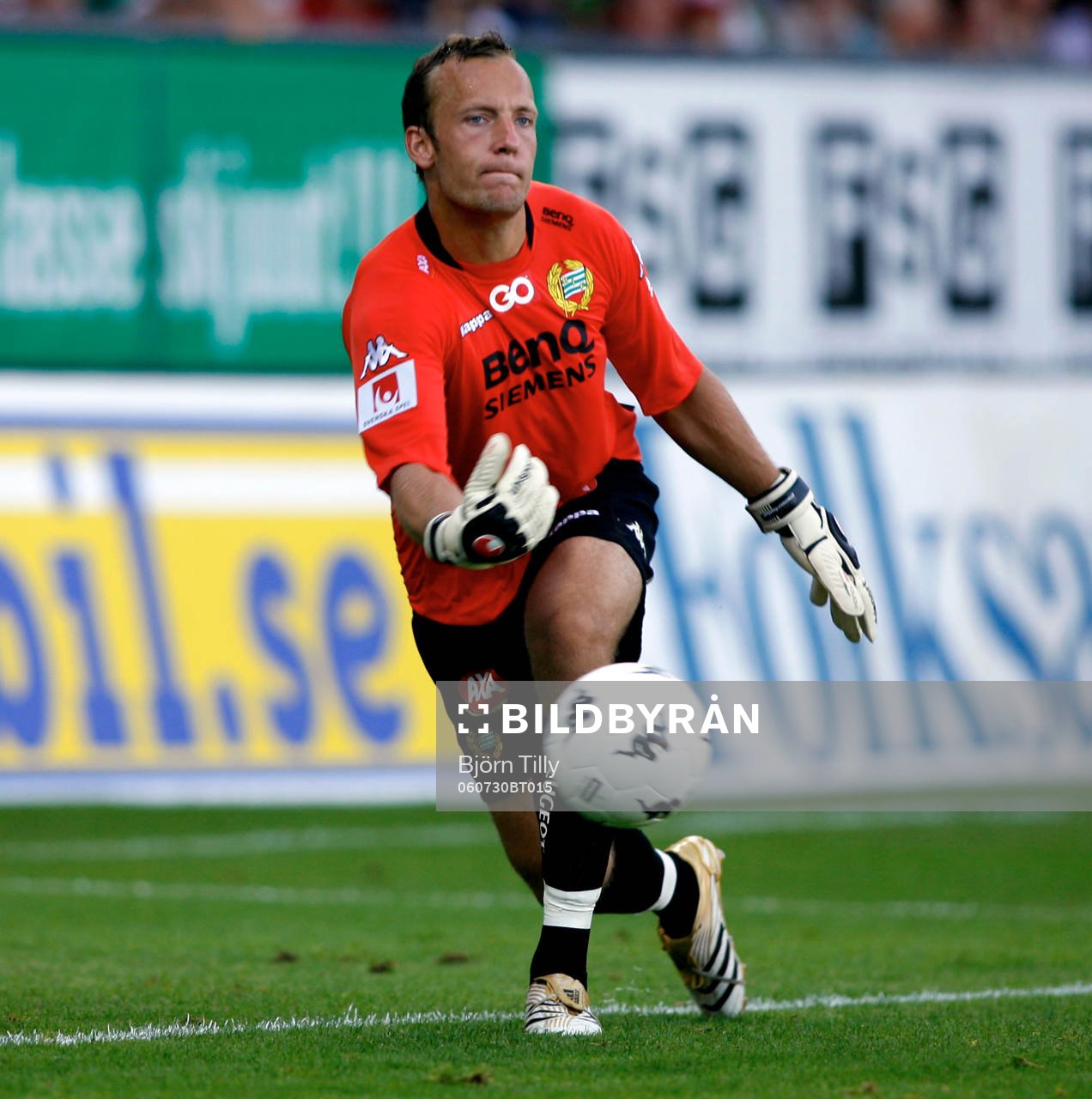 Benny Lekström, målvakt, Hammarby