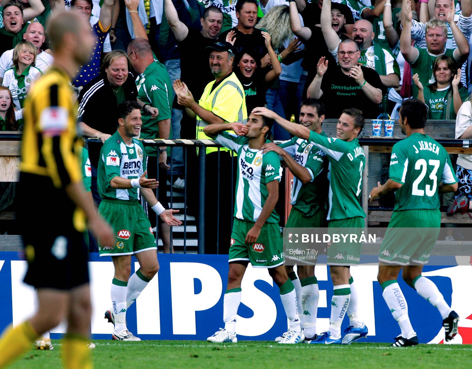 Erkan Zengin, Hammarby, jubel, glädje