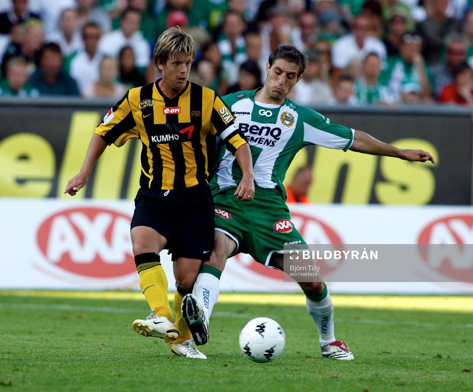 Jesper Ljung, Häcken och Sebastian Eguren, Hammarby
