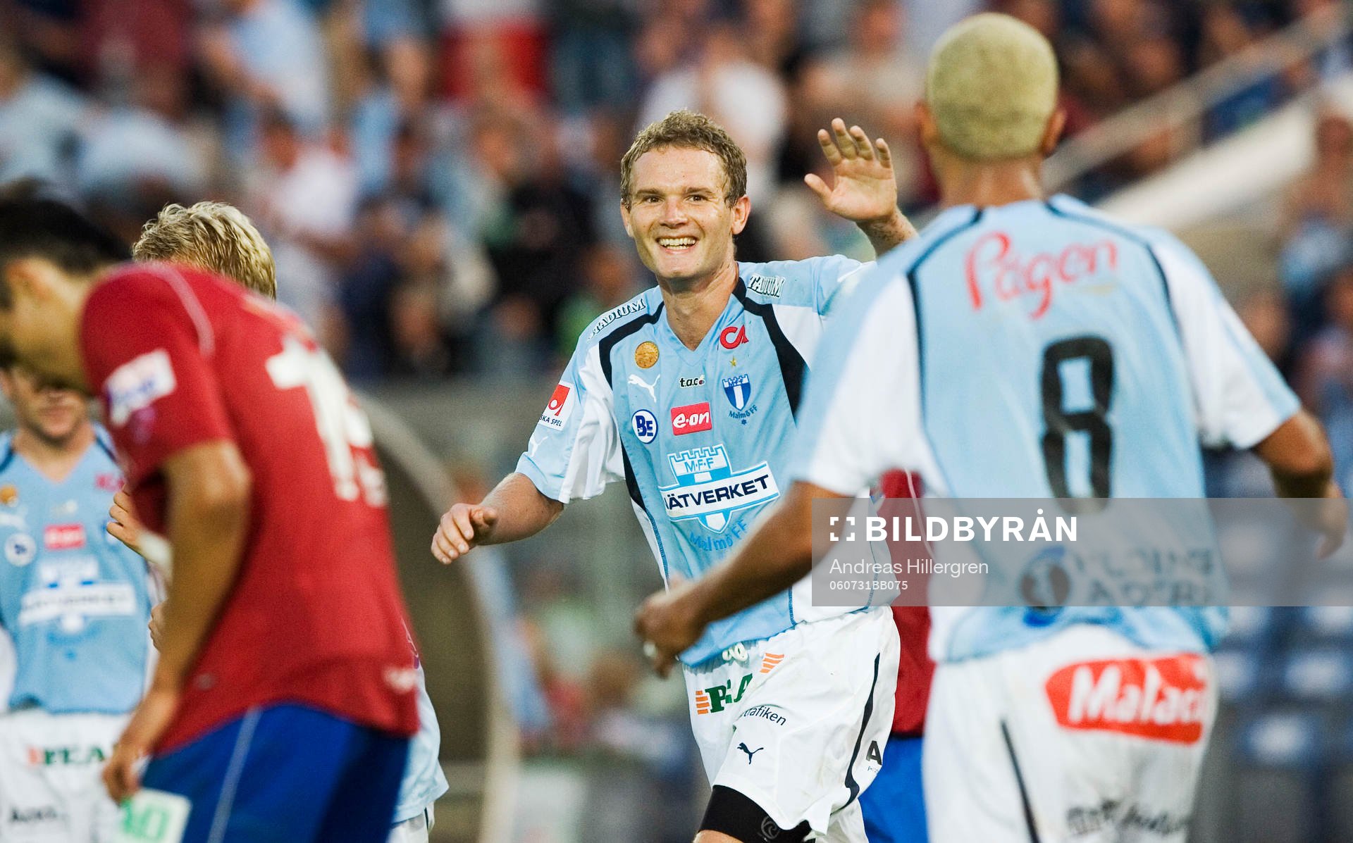Junior, och Jonatan Johansson, Malmö