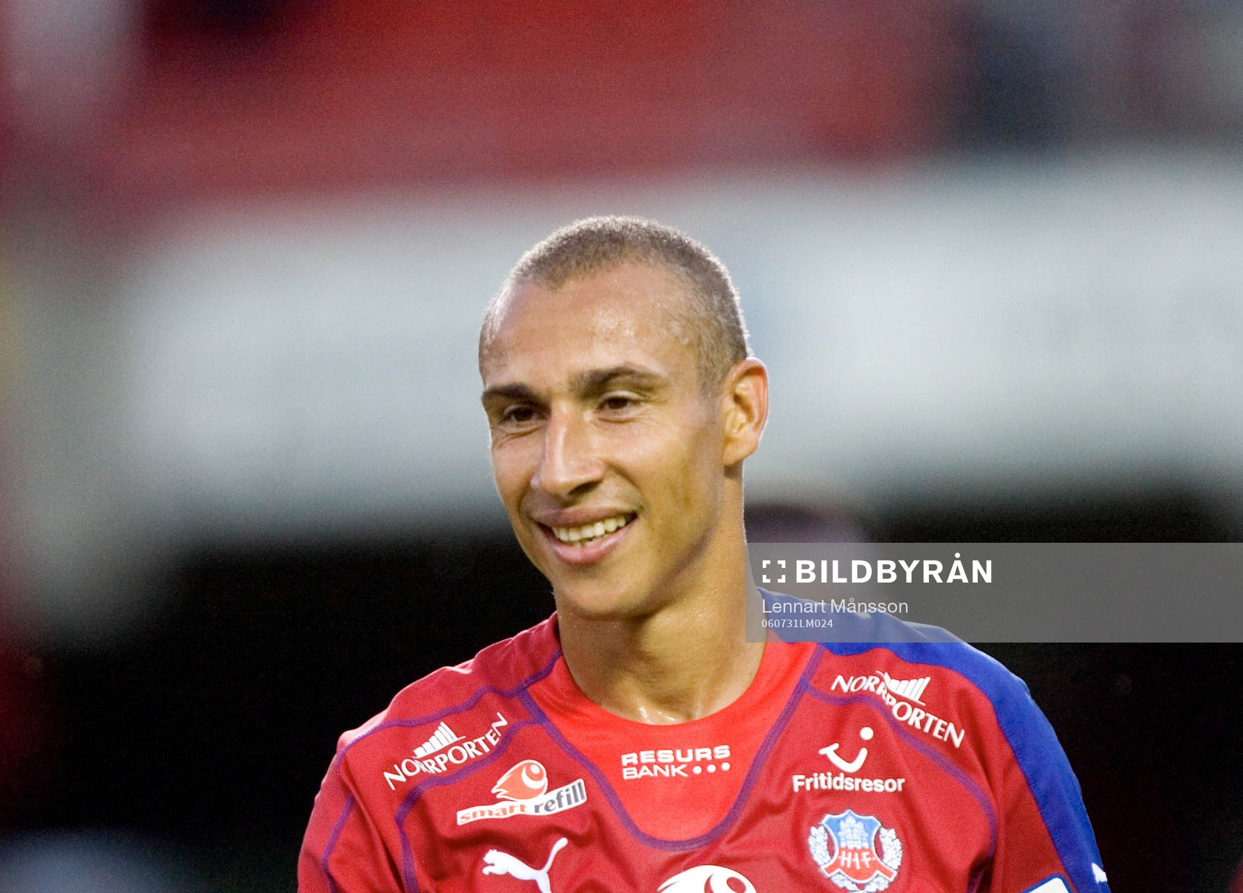 Henrik Larsson glad över målet