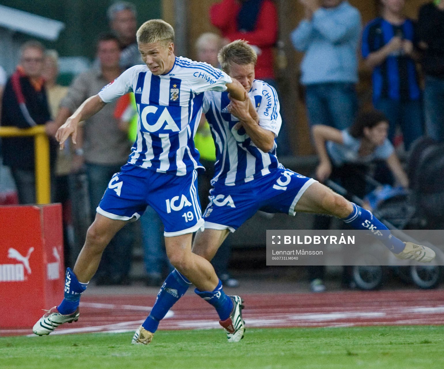 1-2, Pontus Wernbloom har avgjort och grattas