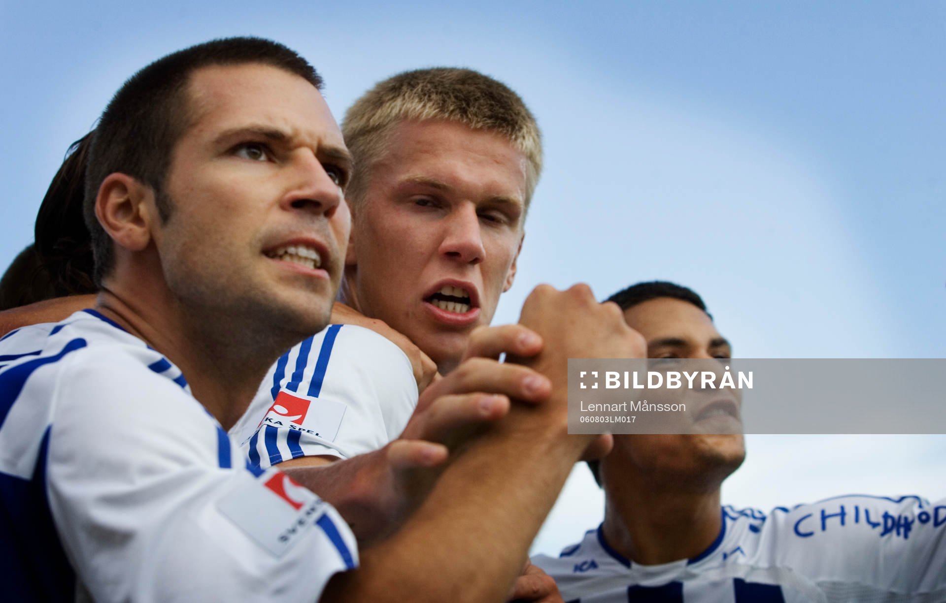 Stefan Selakovic, Pontus Wernbloom och Andres Vasques,