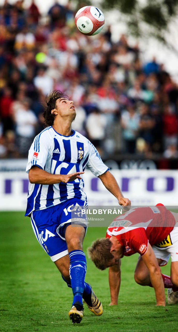 George Mourad, Göteborg tar med sig bollen förbi Tobias