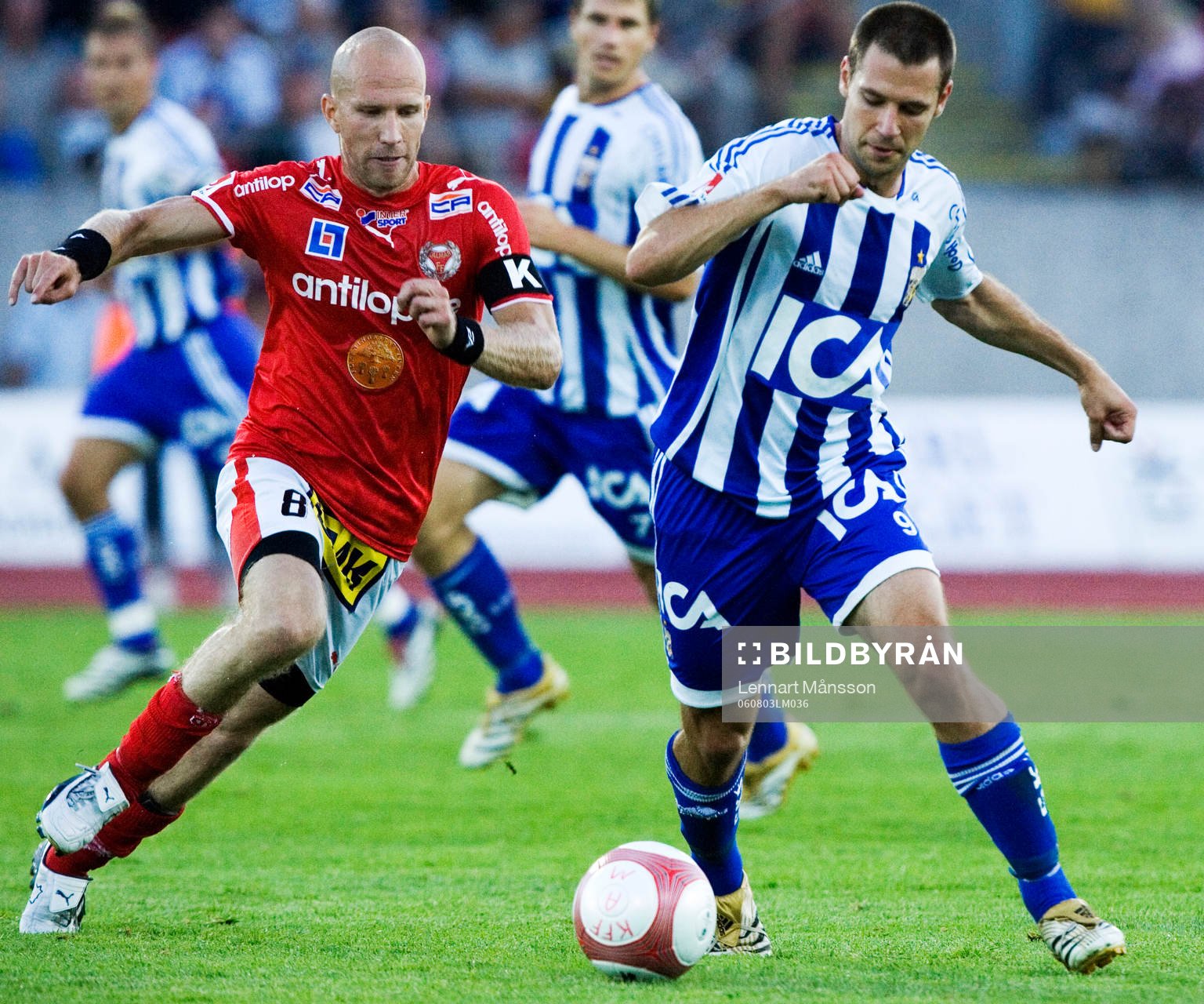 Henrik Rydström, Kalmar och Srefan Selakovic, Göteborg i