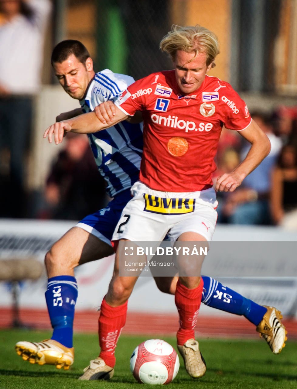 Stefan Selakovic, Göteborg pressar Niklas Kaldner, Kalmar