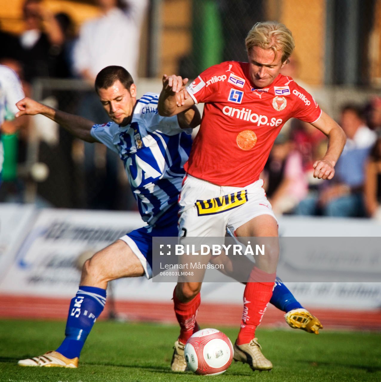 Stefan Selakovic, Göteborg pressar Niklas Kaldner, Kalmar