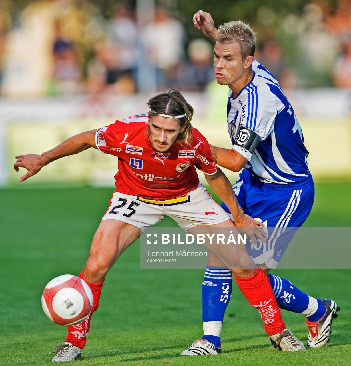 Cesar Santin, Kalmar blir pressad av Niclas Alexandersson,