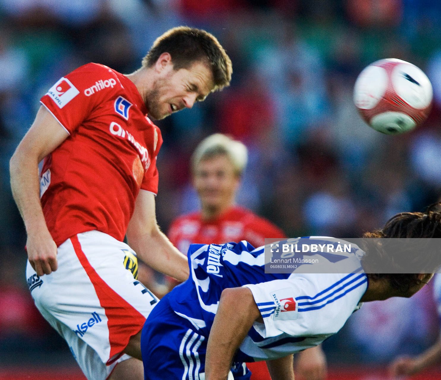 Joachim Lantz, Kalmar vinner nickduell mot George Mourad,
