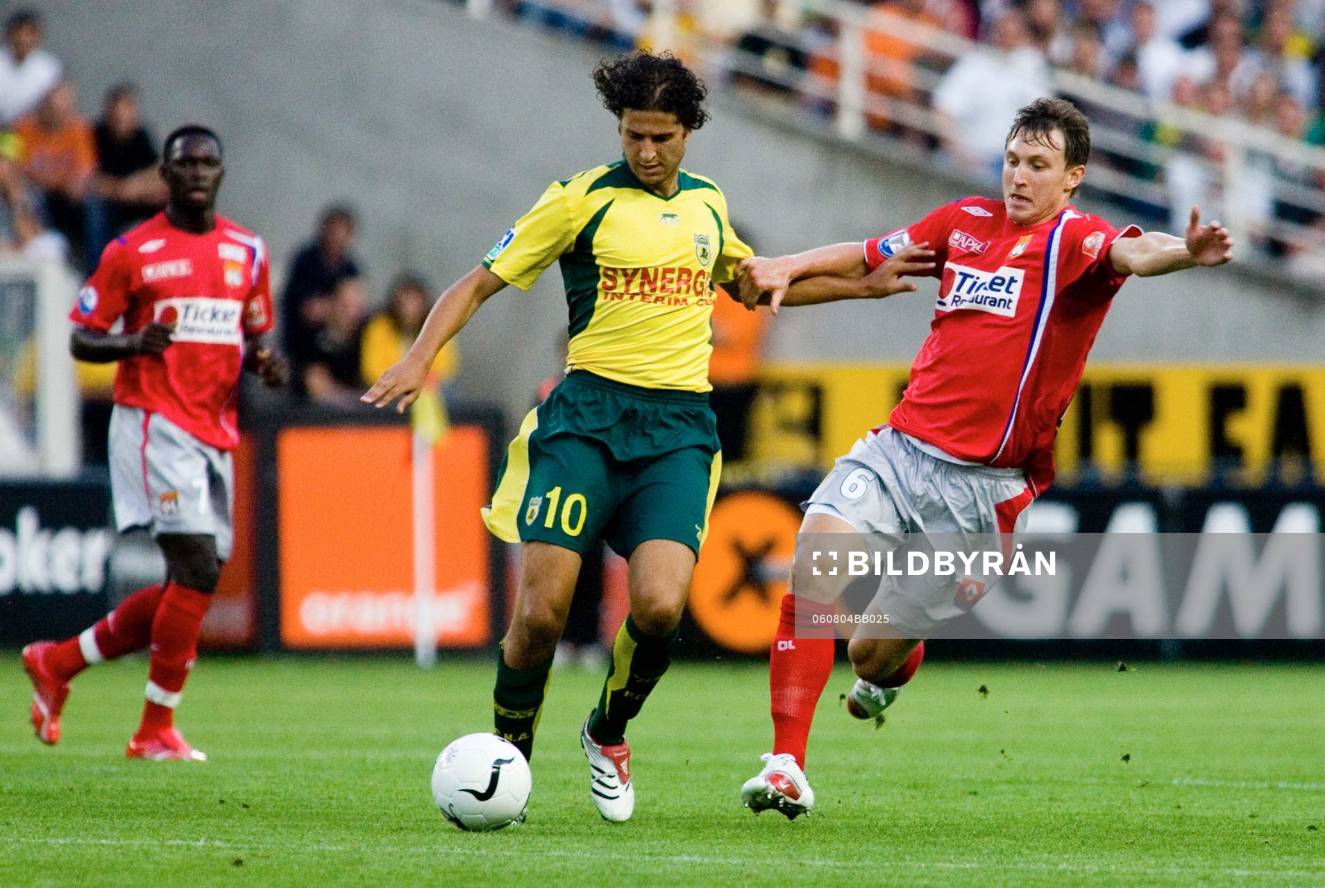 Kim Källström, Lyon och Nourdin Boukhari, Nantes